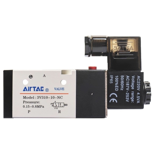 Распределитель с электромагнитным управлением AirTAC 3V310-10